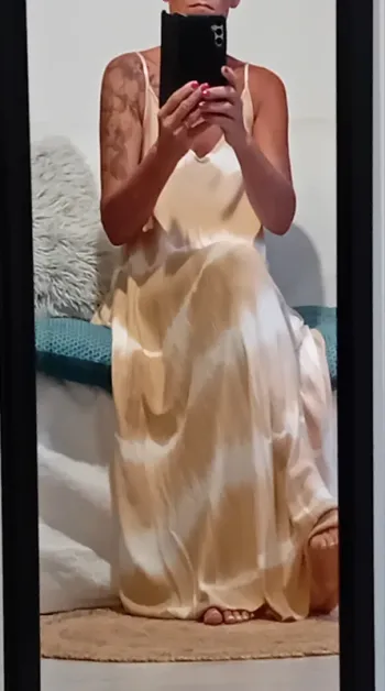 Robe été tie and dye