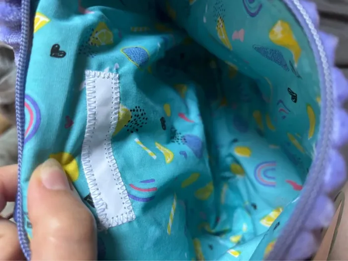 Cartable de maternelle licorne violette Les deglingos - photo numéro 4