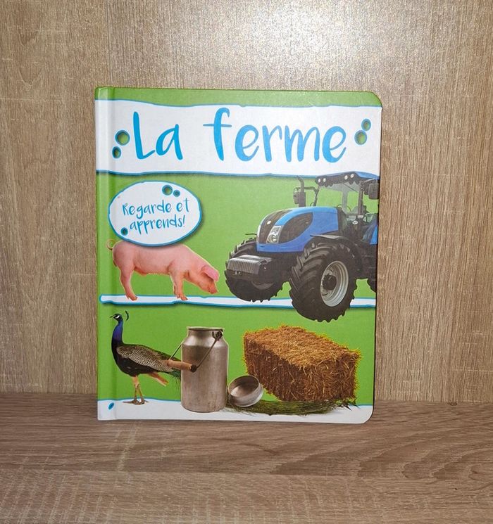 Livre la ferme regarde et apprends