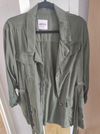 Chemise kaki