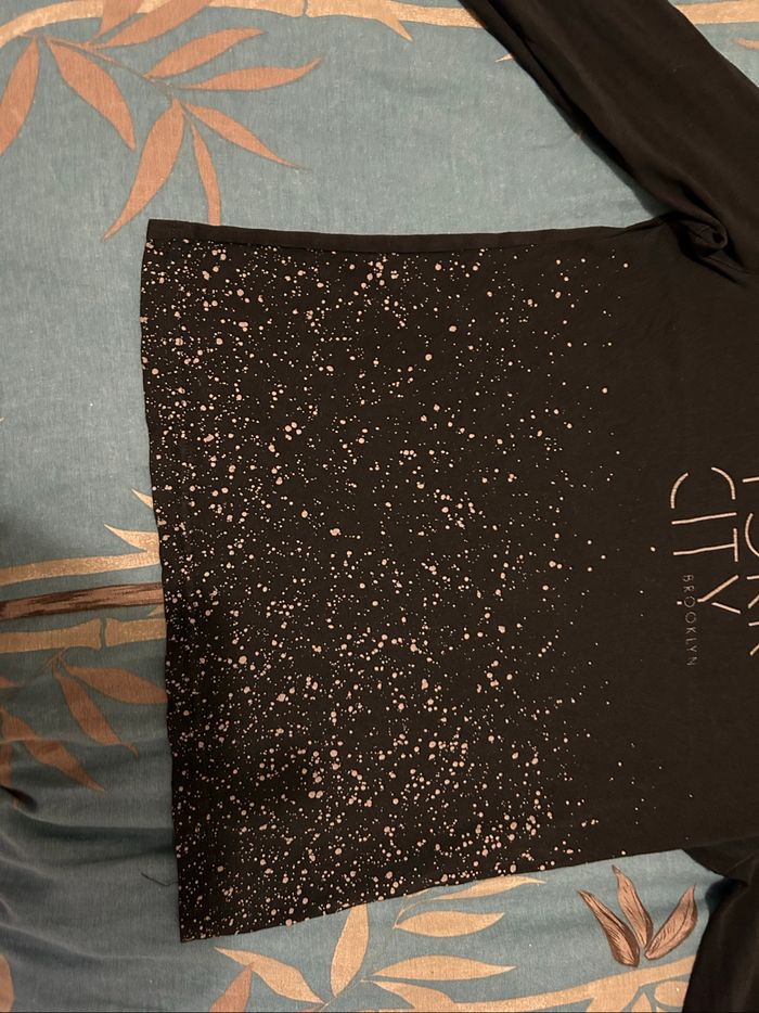 Tee shirt manches longues Kiabi 10 ans New York city - photo numéro 2