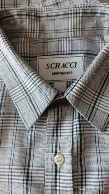 Chemise carreaux