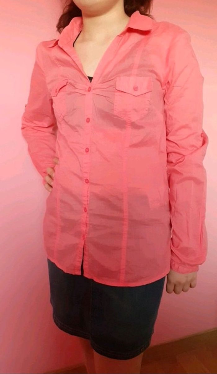 chemise rose T42