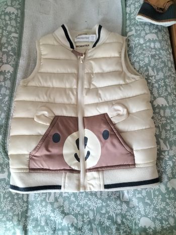 Doudoune sans manche 18 mois
