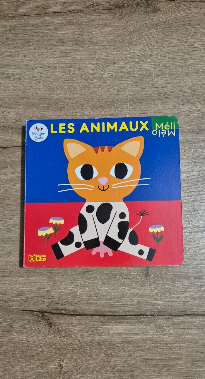Livre Méli-Mélo : Les animaux - photo numéro 1