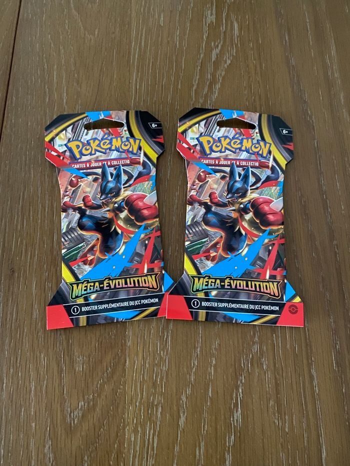 🃏 2 Boosters Pokémon Méga-Évolution – Neufs et scellés