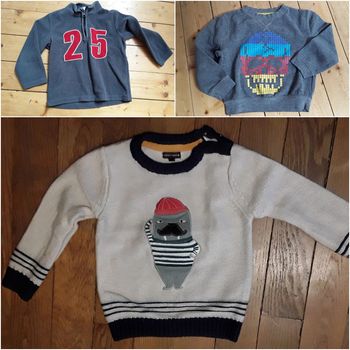 Lot 2 Pulls hiver 4ans