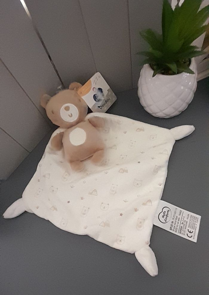 Ours cape Mots d'enfants beige