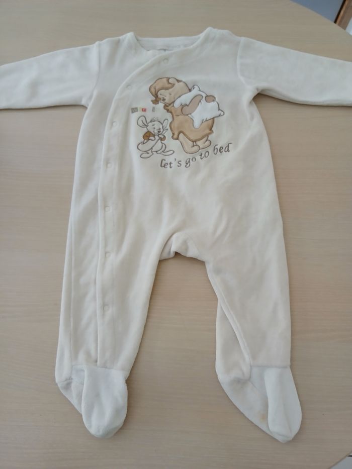 Pyjama bebe garcon taille 6/9 mois mzrque disney - photo numéro 2