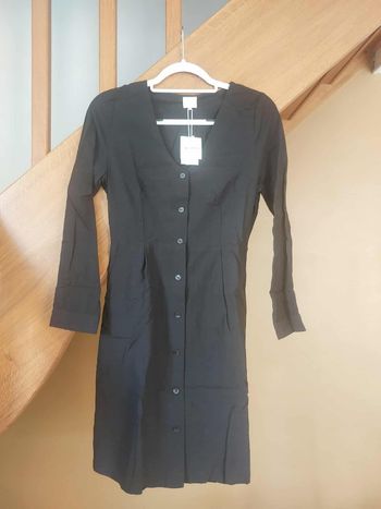 Robe noire chemise  neuve Karl Marc John