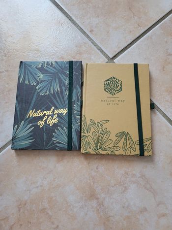 Lot 2 carnets Natural way of life