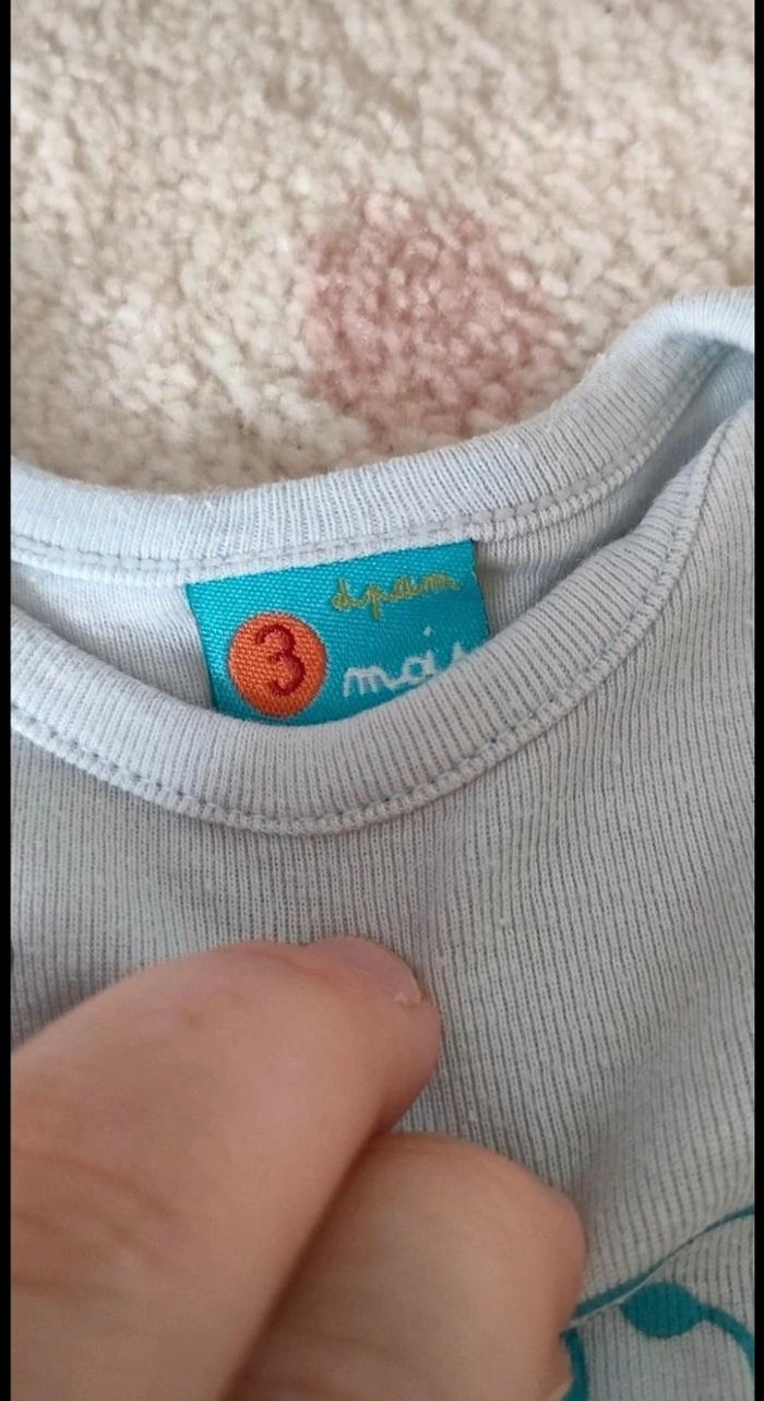 Lot bodys bébé fille manches longues - photo numéro 4