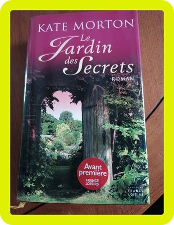 Livre le jardin des secrets