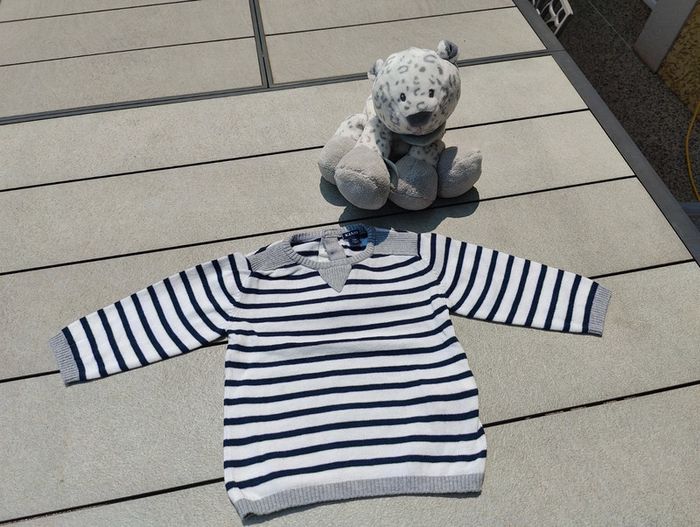 Lot 2 pulls garçon Kiabi 12 mois - photo numéro 5