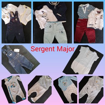 Lot vêtements garçons sergent major