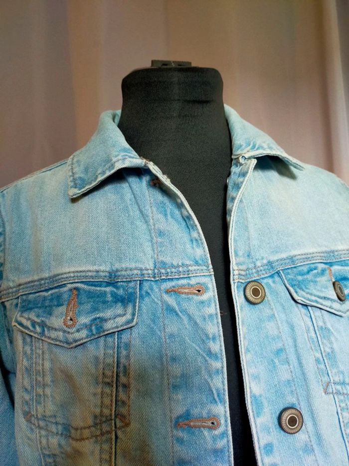 Veste en jean femme – New Look Denim – T. 38 (EU) - photo numéro 3