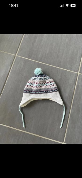 Bonnet pompons garçon multicolore T1 Sergent Major Très bon état