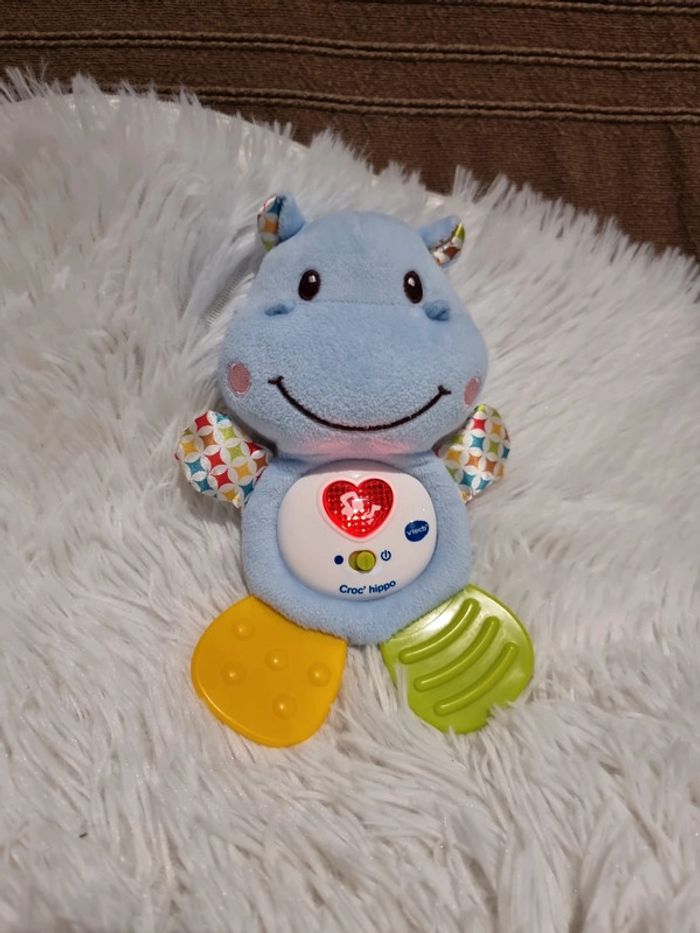 Croc' hippo vtech bleu
