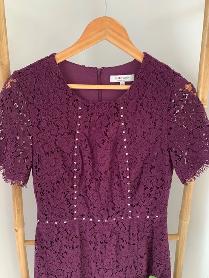 robe casual Morgan bordeaux taille L - photo numéro 2