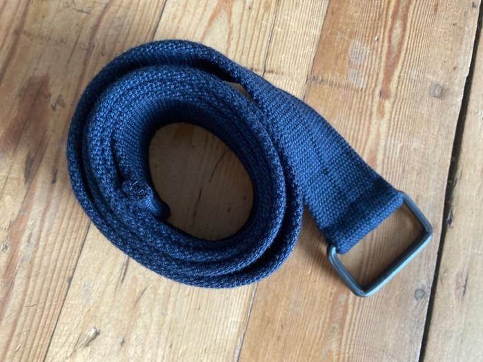 Ceinture homme bleu marine C&A