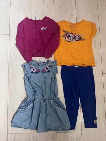 Ensemble fille ete 4 ans la compagnie des petits LCDP