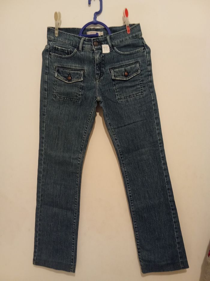 Jean de femme taille 36 de marque comptoir des cotonniers - photo numéro 3