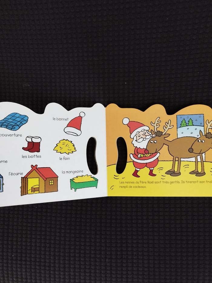 livre cartonné ho ho ho Voilà le Père-Noel - photo numéro 2