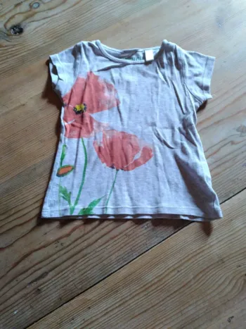 Tee Shirt Fille Okaïdi Taille 4 Ans