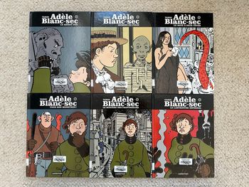 Bande dessinée Adèle blanc sec