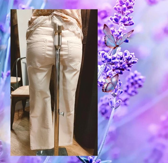 Pantalon beige camaïeu - photo numéro 4