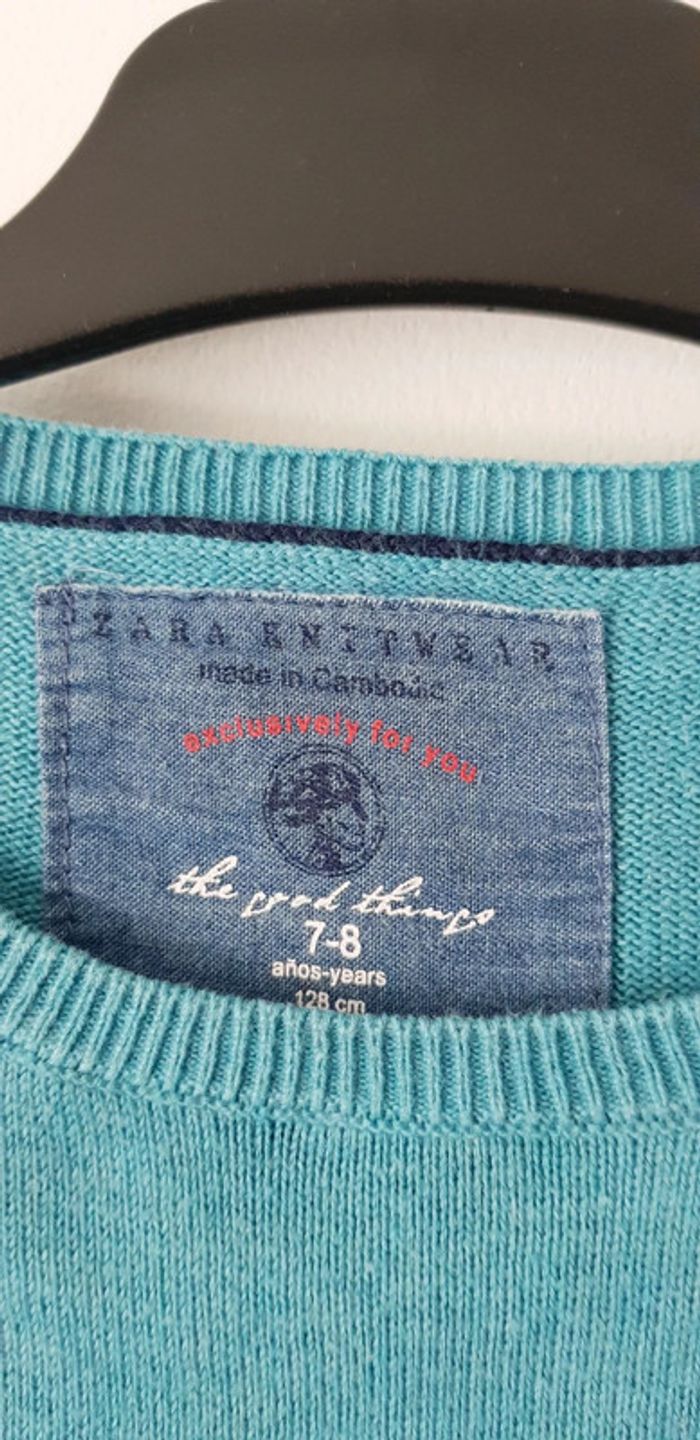 Pull garçon - T. 7 / 8 ans - photo numéro 4