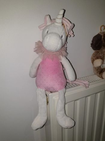 Doudou peluche Licorne
