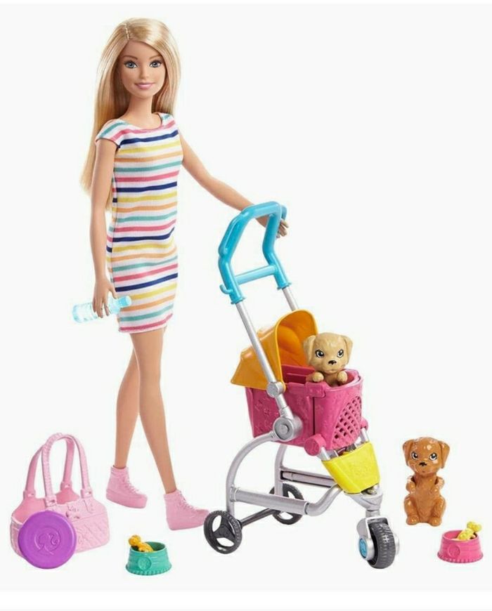BARBIE PROMENADE DES CHIENS MATTEL - photo numéro 4