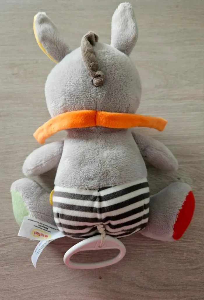 Peluche musicale Âne - photo numéro 3
