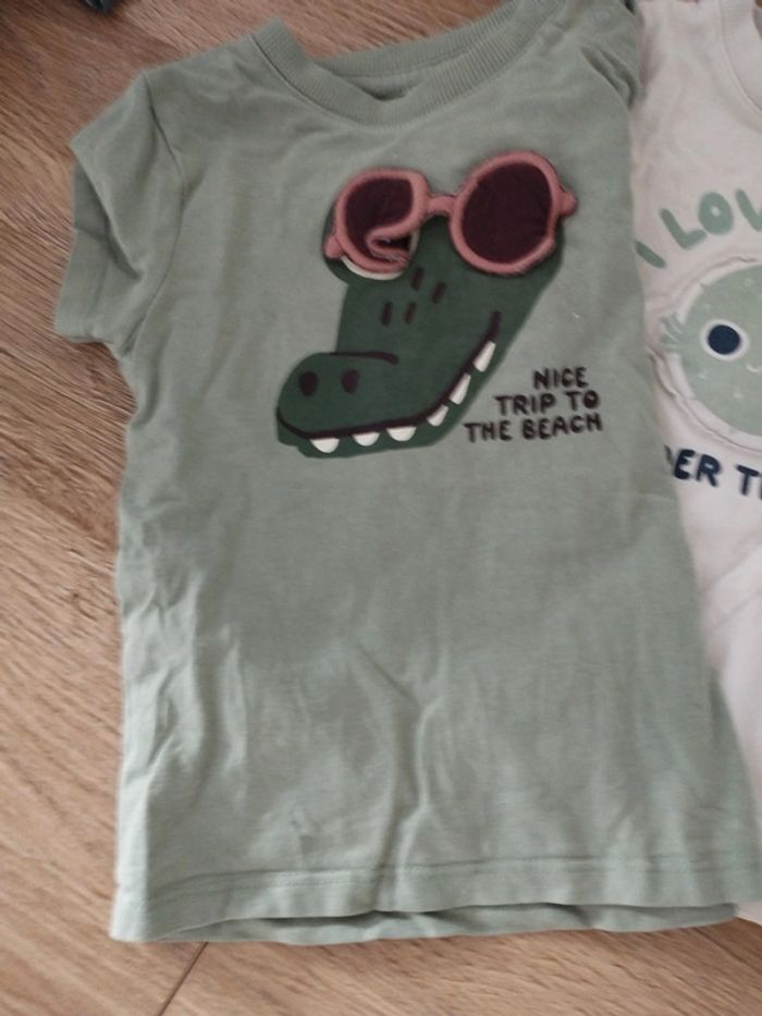 4 t-shirts kiabi - photo numéro 2