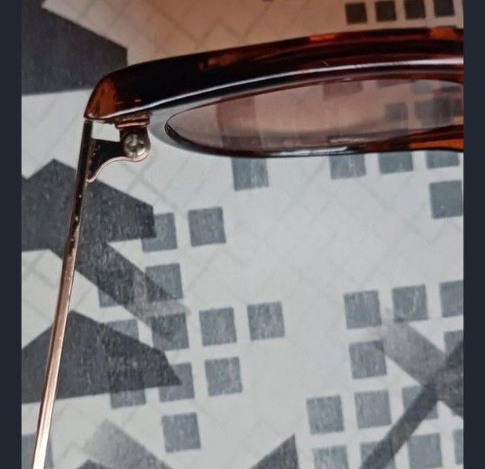 Lunettes de soleil catégorie 2, UV400 ; couleurs orange marron - photo numéro 4