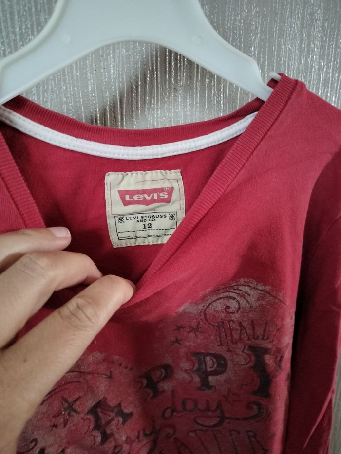 Tee shirt Levi's taille 12 ans - photo numéro 4