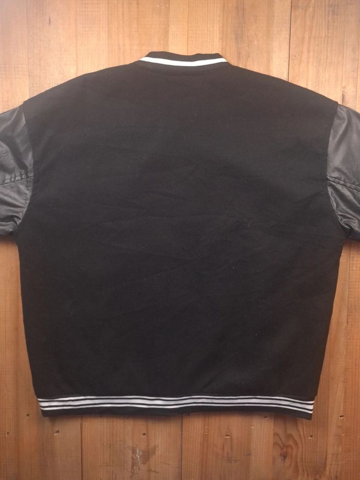 Veste teddy noire style college – Taille M (695) - photo numéro 5