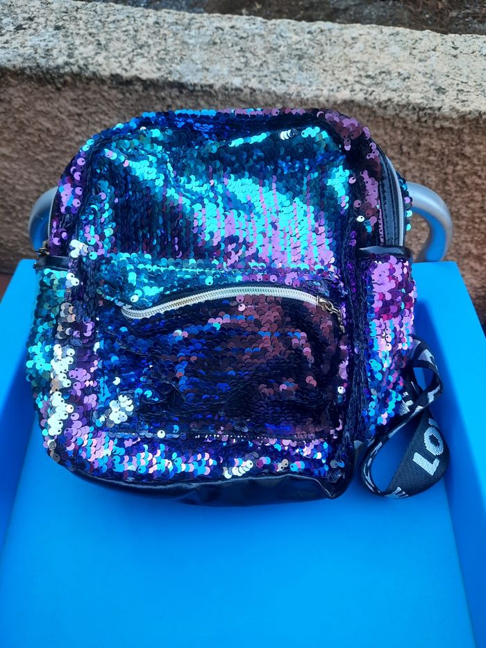 Sac à dos paillettes