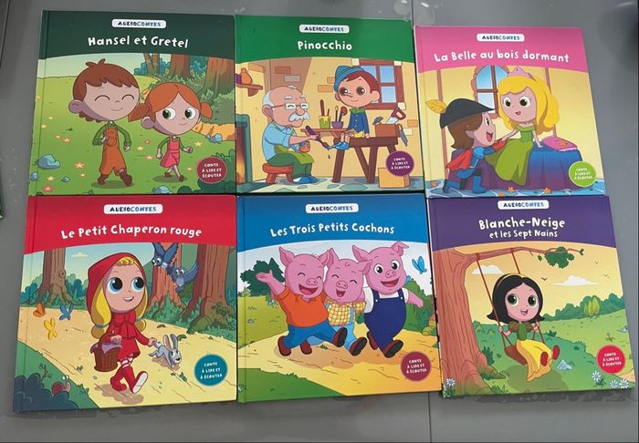13 livres Audio Contes et 2 livres Abécédaire de Hachette - photo numéro 2
