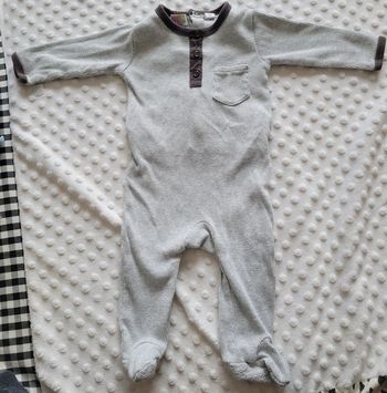 Pyjama léger 6 mois – L'Enfant Do – Gris mixte