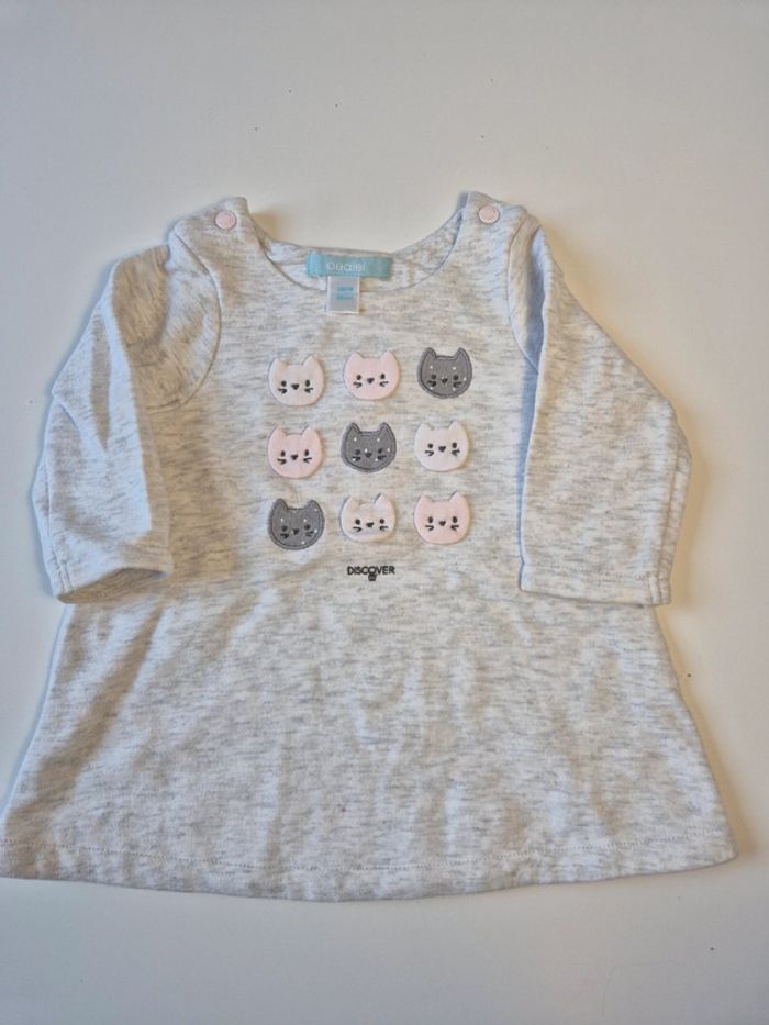 Sweat Obaïbi taille 3 mois 59 cm - photo numéro 2