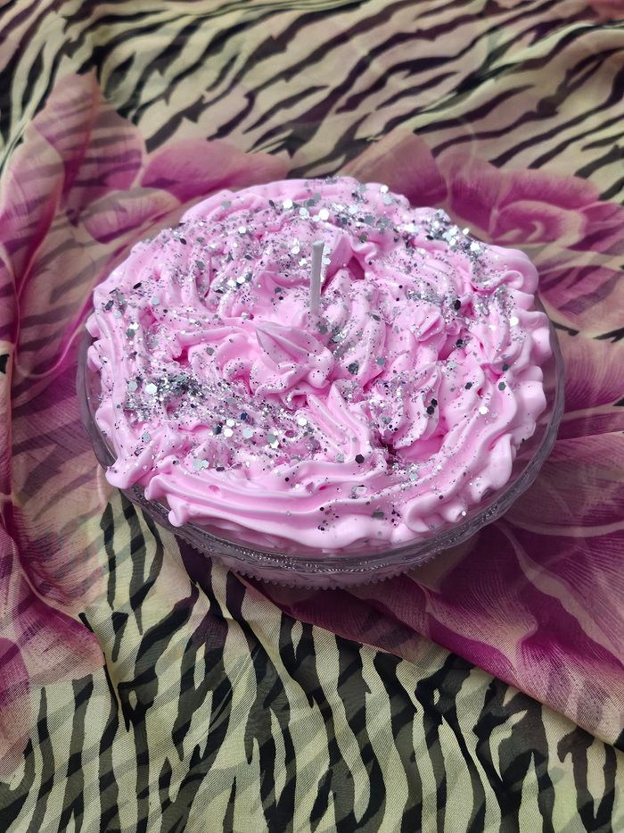 Bougie gourmande dupe "la vie est belle"