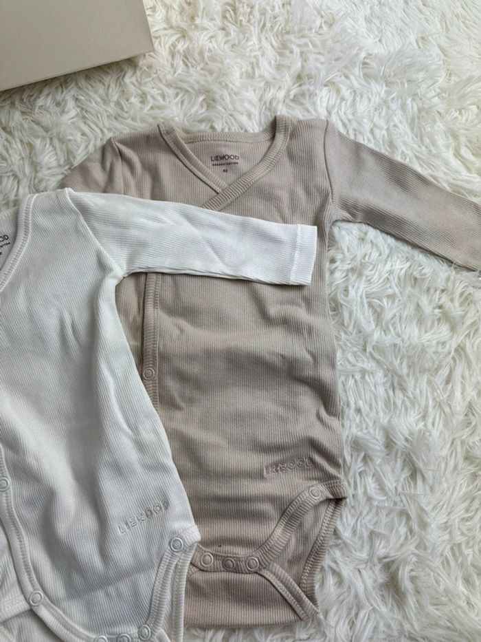 Lot de 2 bodies manches longues Liewood taille 3 mois - photo numéro 3