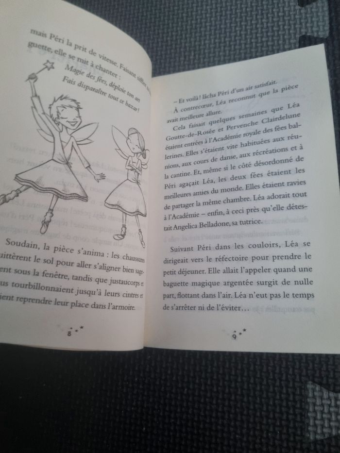 Petit roman Léa la fée ballerine : Répétition ensorcelé dès 7-8ans - photo numéro 3