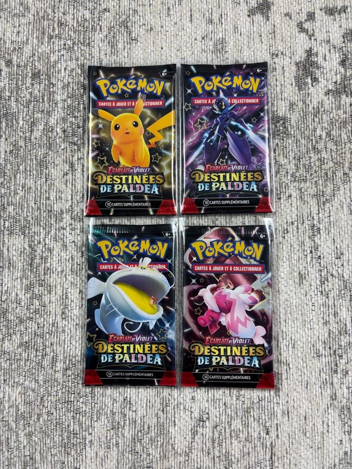 Pokémon Artset Boosters EV04.5 Écarlate et Violet Destinées de Paldea