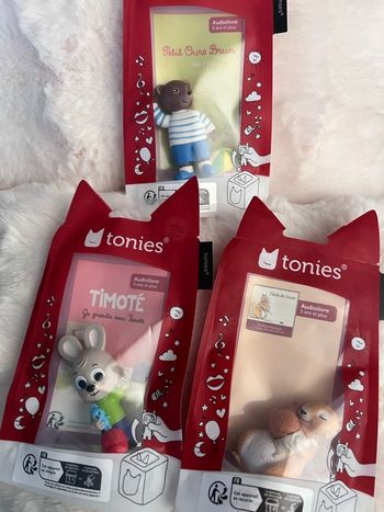 Lot de 3 Tonies Audiolivre , à partir de 3 ans 