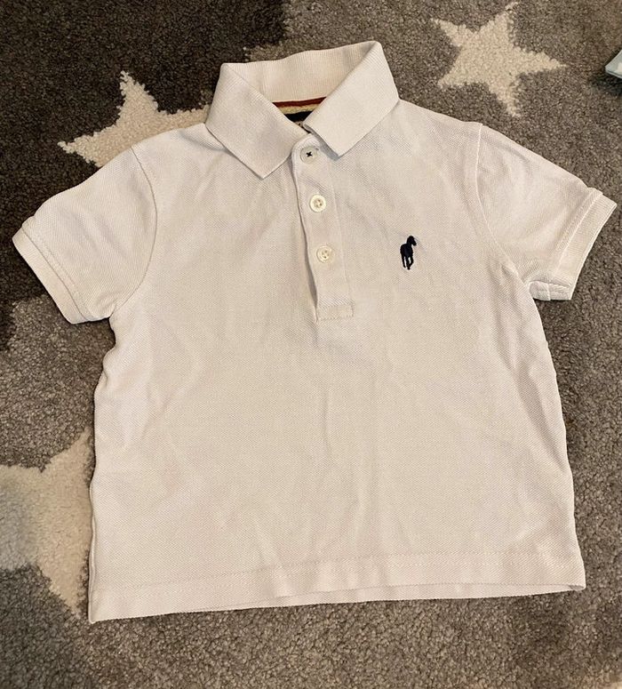 Polo blanc