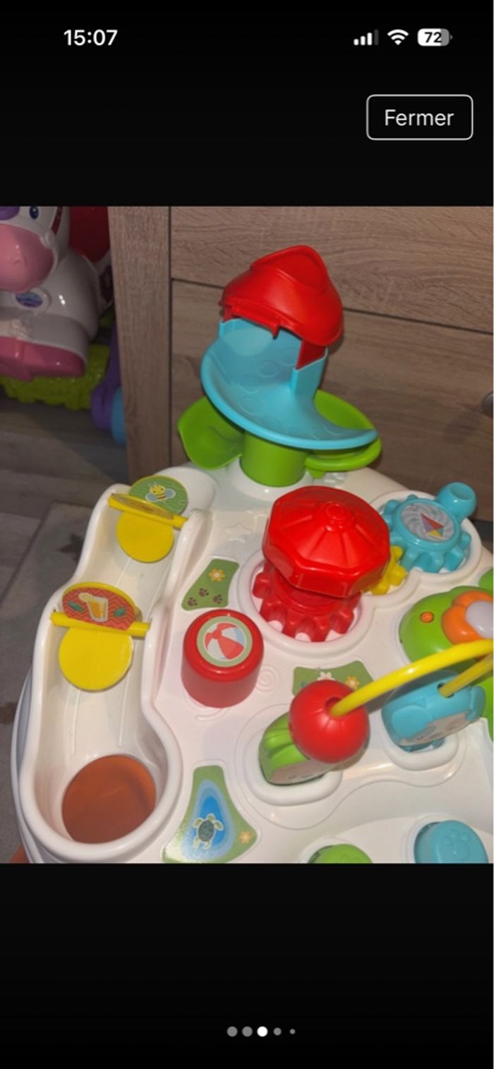 Table d’activité bébé - photo numéro 1