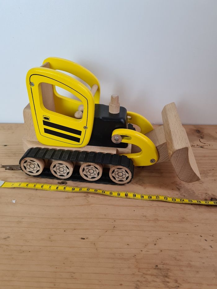 Tractopelle bois à chenilles John Crane - photo numéro 2